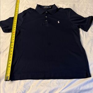 Polo by Ralph Lauren Men's Dark Blue Polo Shirt